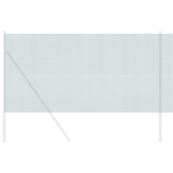 vidaXL Welded Wire Fence Green 1.2 x 25 m