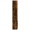 vidaXL Highboard Smoked oak Engineered wood Tall Storage Highboard
