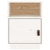 vidaXL Bedside Cabinet Set of 2 White
