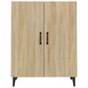vidaXL Sideboard Sonoma oak Engineered Wood Medium Sideboard