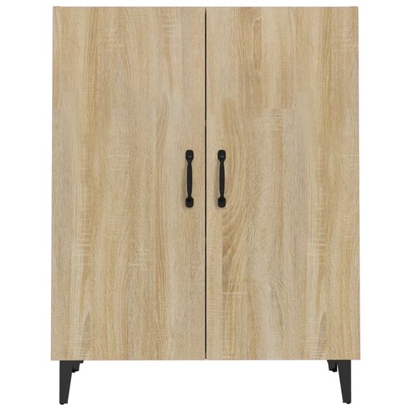 vidaXL Sideboard Sonoma oak Engineered Wood Medium Sideboard