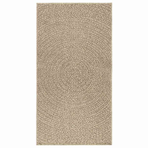 vidaXL Rug Beige 100% Polypropylene 31.5 x 59.1 in Durable Rug