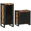 vidaXL Bathroom Furniture Set 2 pcs Multicolour Solid Reclaimed Wood