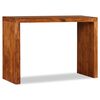 vidaXL Console Table Brown Solid Acacia wood Medium Durable