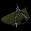 vidaXL Dog Coat Army Green Polyester 3XL Waterproof materials Dog Coat
