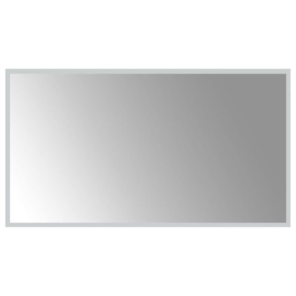 vidaXL LED Bathroom Mirror 19.7"x35.4"