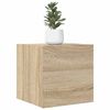 vidaXL TV Cabinet Sonoma Oak Engineered Wood Small TV Cabinet Square