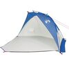 vidaXL Beach Tent Azure Blue 105.5x87.8x49.2" 185T Polyester