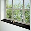vidaXL Window Sills 2 pcs Dark Brown 63.0x9.8x0.8" Solid Wood Oak