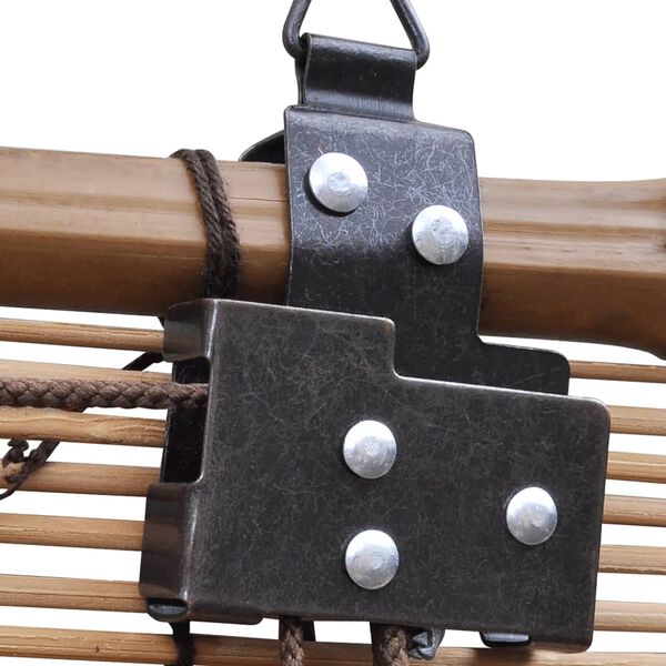 vidaXL Brown Bamboo Roller Blinds 59.1"x86.6"