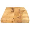 vidaXL Table Top Natural wood Solid mango wood Medium Durable