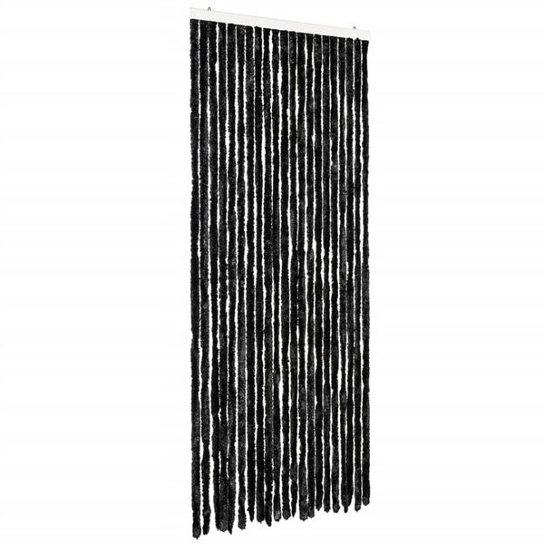 vidaXL Insect Curtain Anthracite 35.4x78.7" Chenille
