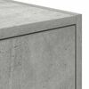 vidaXL TV Cabinet Concrete grey Engineered wood Small TV Cabinet