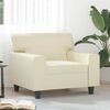 vidaXL Sofa Chair Cream