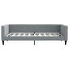 vidaXL Daybed With Trundle Light Grey