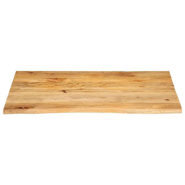 vidaXL Table Top Natural wood tones Solid mango wood 35.4x31.5 in