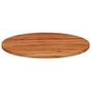 vidaXL Table Top Natural Acacia Solid Acacia wood 31.5 in diameter