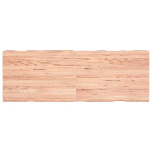 vidaXL Table Top Light brown Solid oak wood Medium Foldable Tabletop