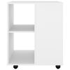 vidaXL Storage Cabinet White Engineered wood Medium Sleek