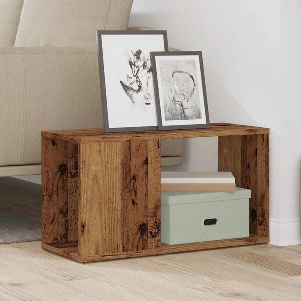 vidaXL TV Cabinet Old wood Engineered wood 23.6x9.4x12.6 in TV Cabinet