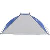 vidaXL Beach Tent Azure Blue 105.5x87.8x49.2" 185T Polyester