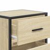 vidaXL Wall-mounted Bedside Cabinet Set of 2 Sonoma oak