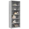 vidaXL Highboard Gray Sonoma Engineered Wood Tall Storage Highboard