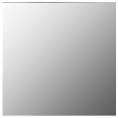 vidaXL Wall Mirror 19.7"x19.7" Square Glass