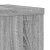 vidaXL Plant Stand Set of 2 Grey Sonoma Engineered wood