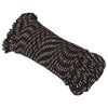 vidaXL Boat Rope Black 0.12 " 1640.4 ' Polypropylene