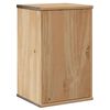 vidaXL Bathroom Wall Cabinet Honey Solid Pine Wood, Engineered Wood