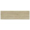 vidaXL Shelf Set of 4 Sonoma oak Engineered wood Large
