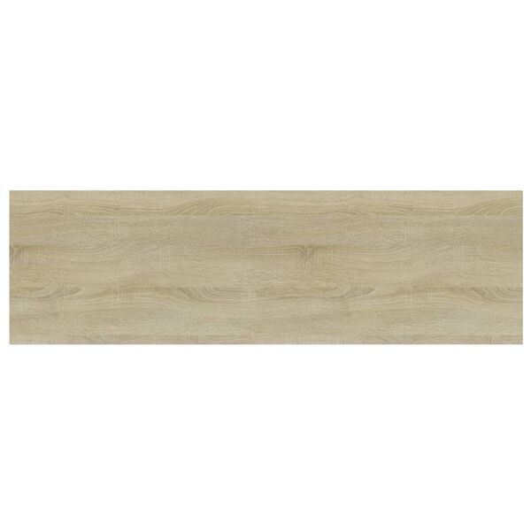 vidaXL Shelf Set of 4 Sonoma oak Engineered wood Large