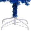 vidaXL Artificial Christmas Tree Blue PVC Medium Decorative Inlays