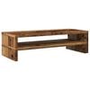 vidaXL Monitor Stand Old Wood 21.3x8.7x5.9" Engineered Wood