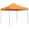 vidaXL Foldable Party Tent Pop-Up Orange 115.0x115.0x124.0"