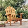 vidaXL Garden Adirondack Chair Teak Solid teak wood Standard Durable