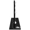 vidaXL Vanity Mirror with Mirror Black Oak 39.37 x 17.72 x 7.09 in