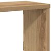 vidaXL Wall Cube Shelf Set of 4 Artisan oak Engineered wood