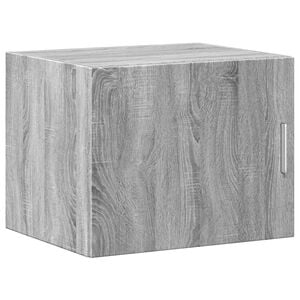vidaXL Wall Cabinet Grey Sonoma Engineered wood Medium Reversible