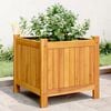 vidaXL Garden Planter Natural wood Solid Acacia wood Medium Durable
