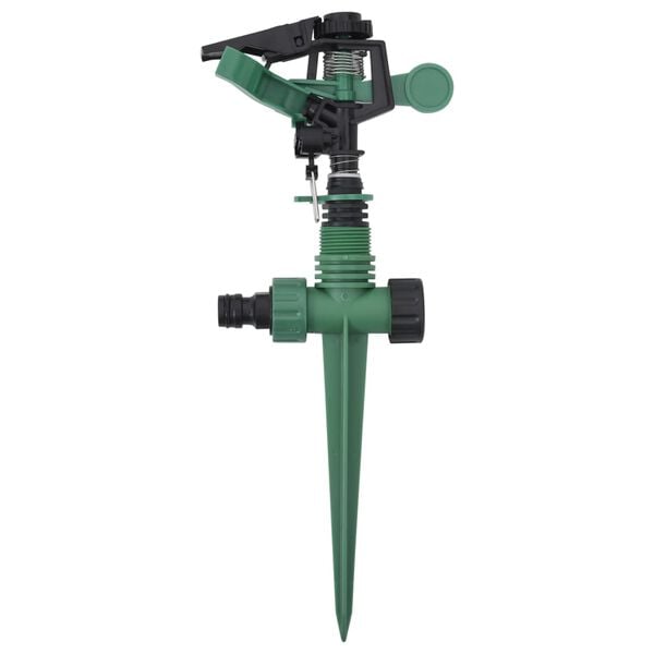 vidaXL Garden Sprinkler Green POM (Polyoxymethylene) Standard