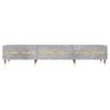 vidaXL TV Cabinet Concrete Grey Engineered wood, iron Large TV Cabinet