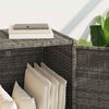 vidaXL Garden Storage Cabinet Grey