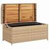 vidaXL Storage Bench Mix beige and brown