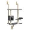 vidaXL Wall-mounted Cat Tree Dark grey