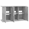 vidaXL Aquarium Stand Concrete gray Engineered wood 39.8 x 16.1 x 22.8 in
