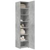 vidaXL Highboard Concrete Grey Engineered wood Highboard Rectangular
