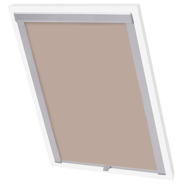vidaXL Blackout Roller Blind Beige UK08