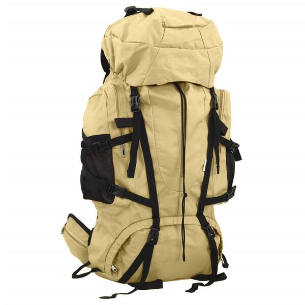 vidaXL Hiking Backpack Khaki 15.9 galOxford Fabric